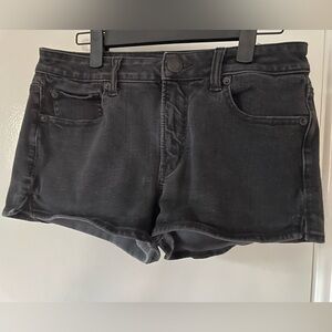 American Eagle Outfitters Hi Rise Shortie denim shorts